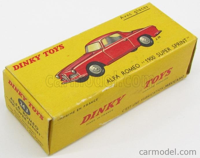 Dinky Toys France SB – Alfa Romeo Coupé 1900 24J – 1/43 – Occasion Sans Boîte