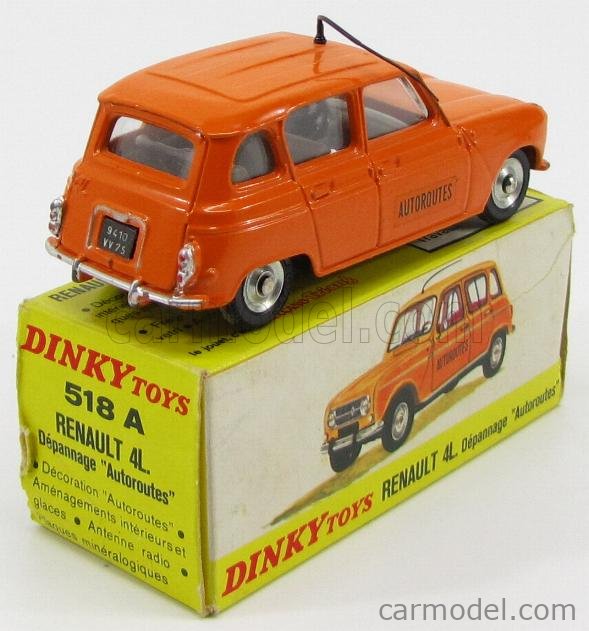 Dinky Toys - 1:43 - Renault 4L Dépannage Autoroutes No. - Catawiki
