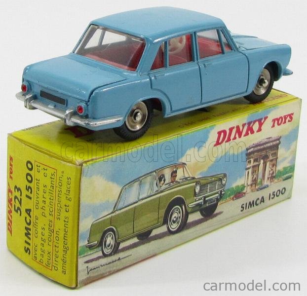 DINKY FRANCE 523 Scale 1/43 | SIMCA 1500 BLUE