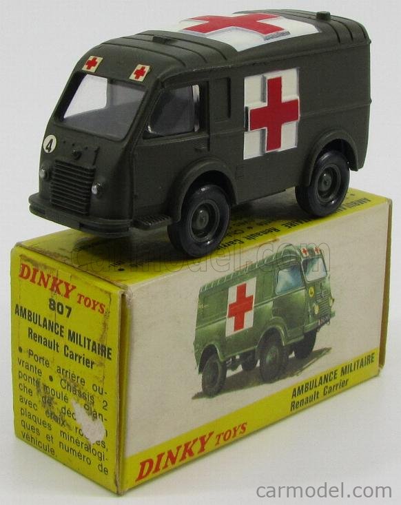 Porte arriére pour camion renault ambulance dinky toys militaire  80F ou 807 