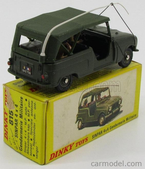 DINKY FRANCE 815 Scala 1/43 | RENAULT SINPAR 4X4 GENDARMERIE