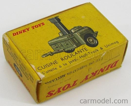 Dinky Toys N°823 – Cuisine Roulante Militaire Marion – 1961 – 1/43 – Vert Armée, Sans Boîte