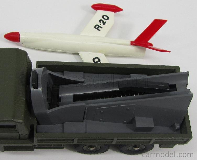 DINKY TOYS 816 Berliet Gazelle Lancia Missili Nord R-20 Militare Francia E