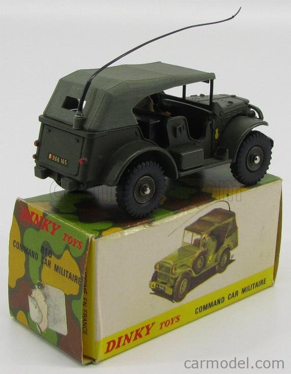 dinky toys 1 poste de radio militaire pour DODGE command car NOIR ou GRIS 