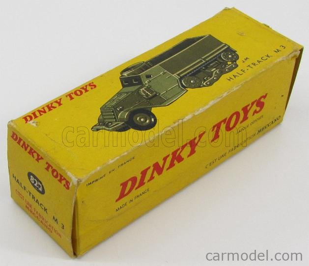 DINKY FRANCE 822 Scale 1/43 | CARRIER HALF-TRACK M 3 - TRUCK MILITARY GREEN
