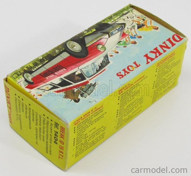 ** dtf602-dinky toys-citroen id 19 break rtl-aerial camera 1404