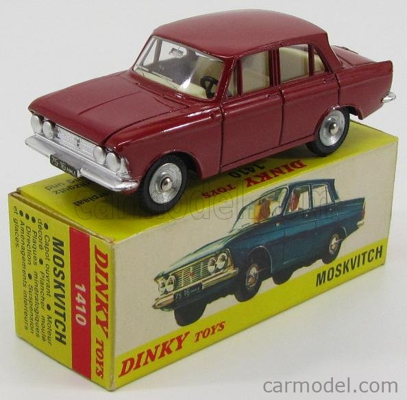 Dinky Toys Moskwitch ミニカー 1410 Atlas Dinky #1410 Moskvitch | MAR Online