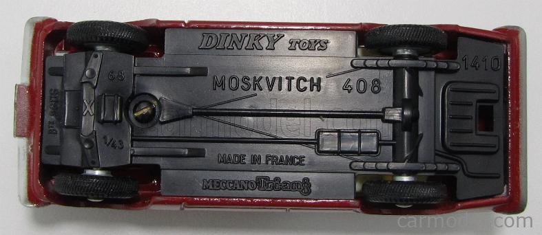 Dinky Toys Moskwitch ミニカー 1410 Moskovitch – toyman.ch