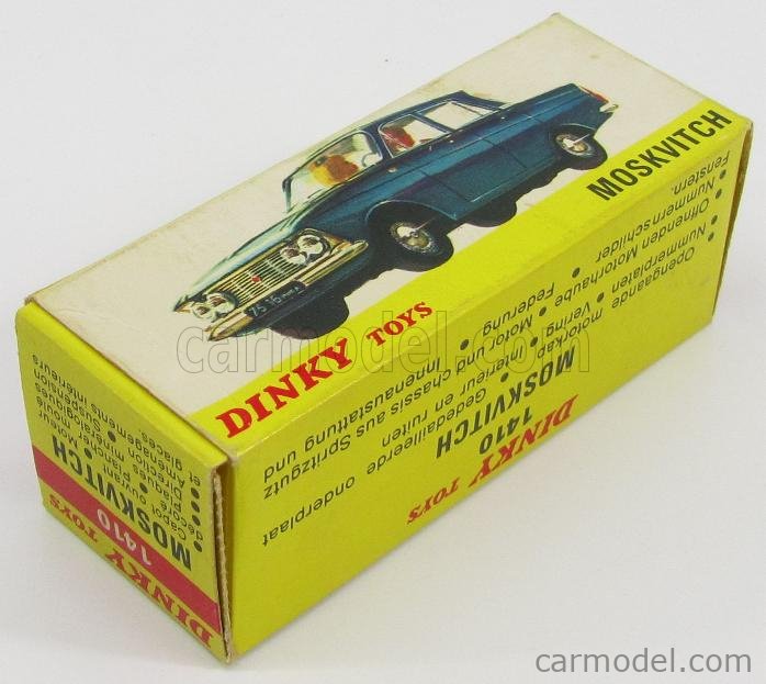Dinky Toys Moskwitch ミニカー 1410 Atlas Dinky #1410 Moskvitch | MAR Online