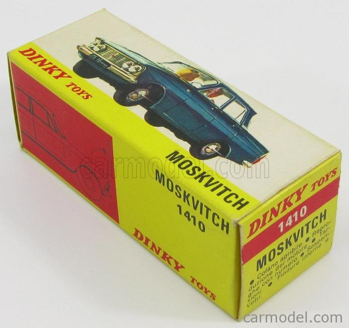 DINKY FRANCE 1410 Scale 1/43 | MOSKVITCH 408 BORDEAUX