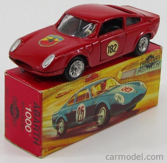 MERCURY-ITALY 41 Scale 1/43 | FIAT ABARTH 1000 BIALBERO N 182 RACING ...