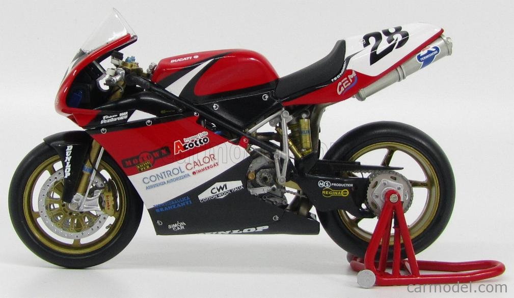 MINICHAMPS 123031228CC Scale 1/12 | DUCATI 998RS TEAM PEDERCINI N 28 ...