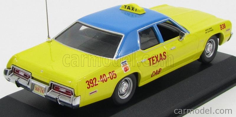 Modèle réduit Dodge - Monaco Taxi Texas Cab B38 1974 1/18 | Kk Scale