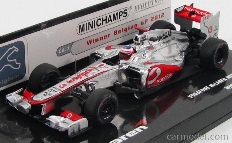 McLaren Mercedes MP4/27 F1 Brésil 2012 Jenson Button Spark S3049