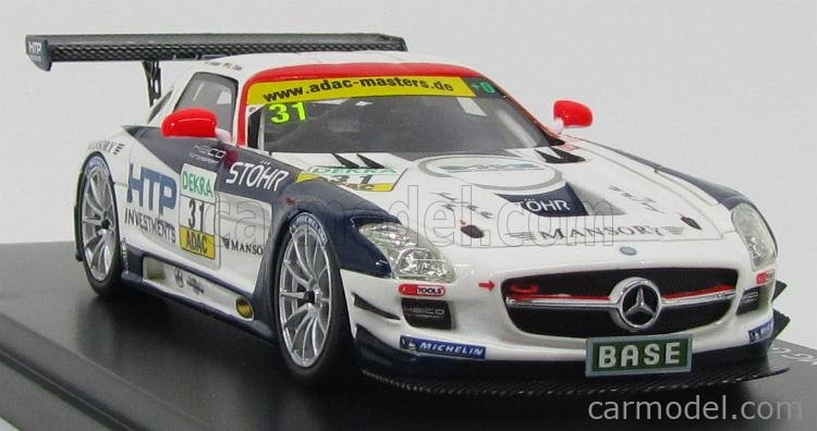 SCHUCO 08822 Scale 1/43 | MERCEDES BENZ SLS COUPE 6.3 AMG GT3 (C197) N ...