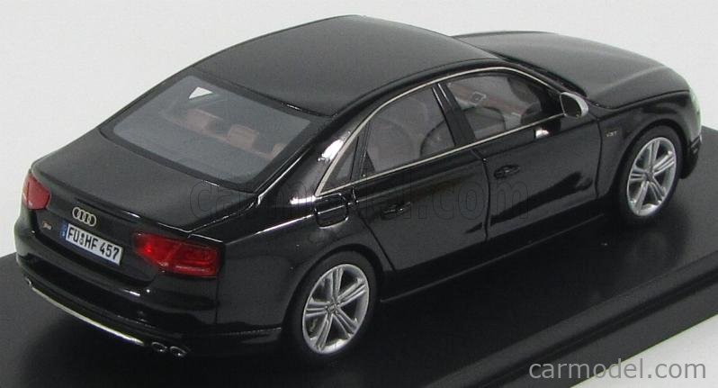 SCHUCO 08850 Scale 1/43 | AUDI A8 S8 4-DOOR 2012 HAVANNA BLACK