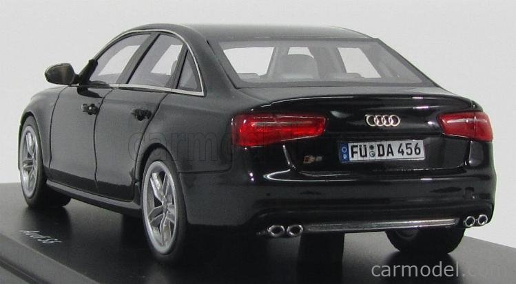 SCHUCO 430884200 Scale 1/43 | AUDI A6 S6 2012 BRILLANT BLACK MET