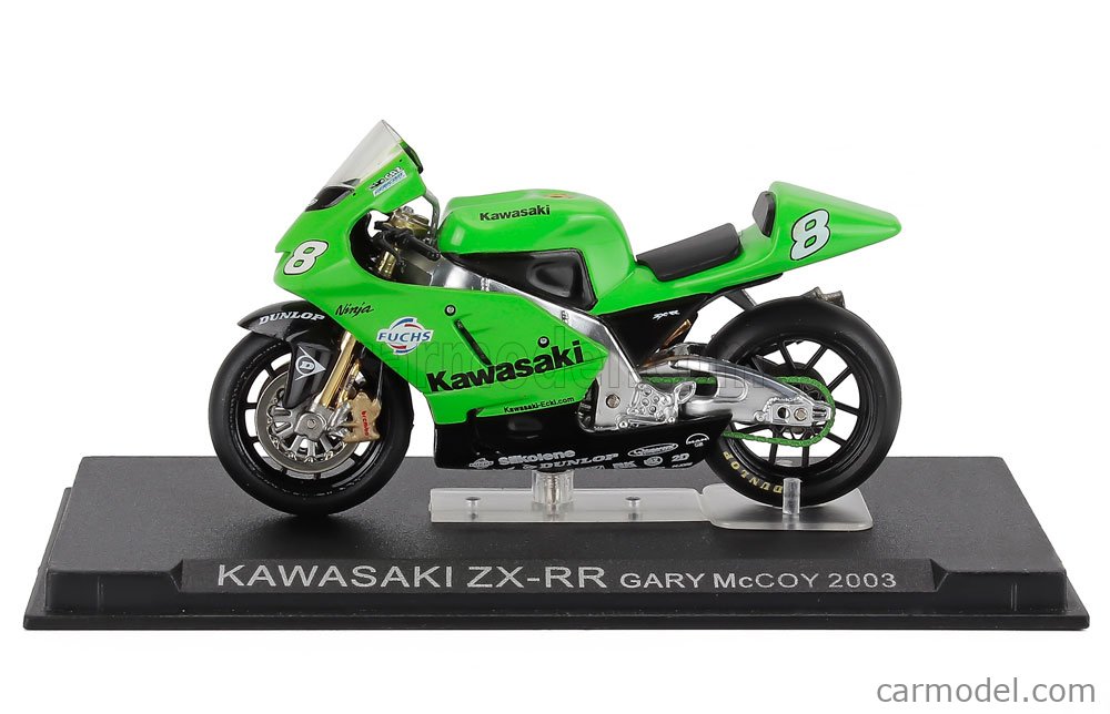 EDICOLA GMDCCOL052 Scale 1/24 | KAWASAKI ZX-RR TEAM RACING N 8