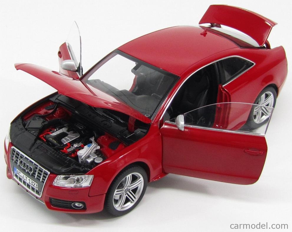 NOREV 188363 Scale 1/18 | AUDI A5 S5 COUPE 2-DOOR RED 2009 RED