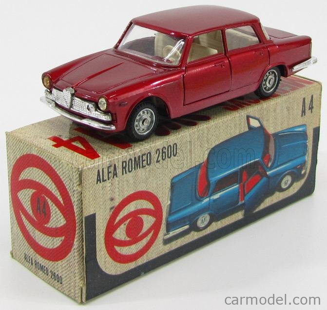 Modellino Scala 1:43 NEO – Alfa Romeo 2600 TG 1967 Rossa, Resina, Limited Edition