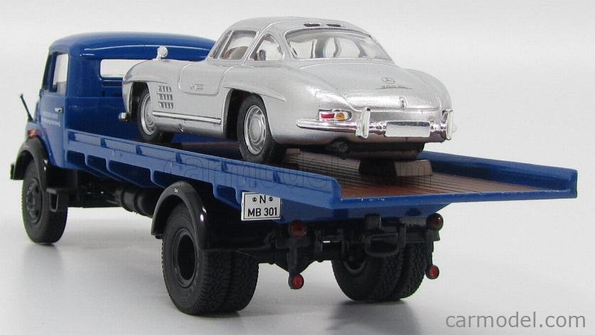 MERCEDES BENZ - L911 TRUCK CAR TRANSPORTER WITH 300SL COUPE 1966