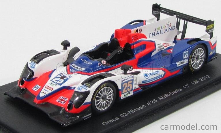 SPARK-MODEL S3711 Scale 1/43 | ORECA 03-NISSAN TEAM ADR-DELTA N 25 13th ...