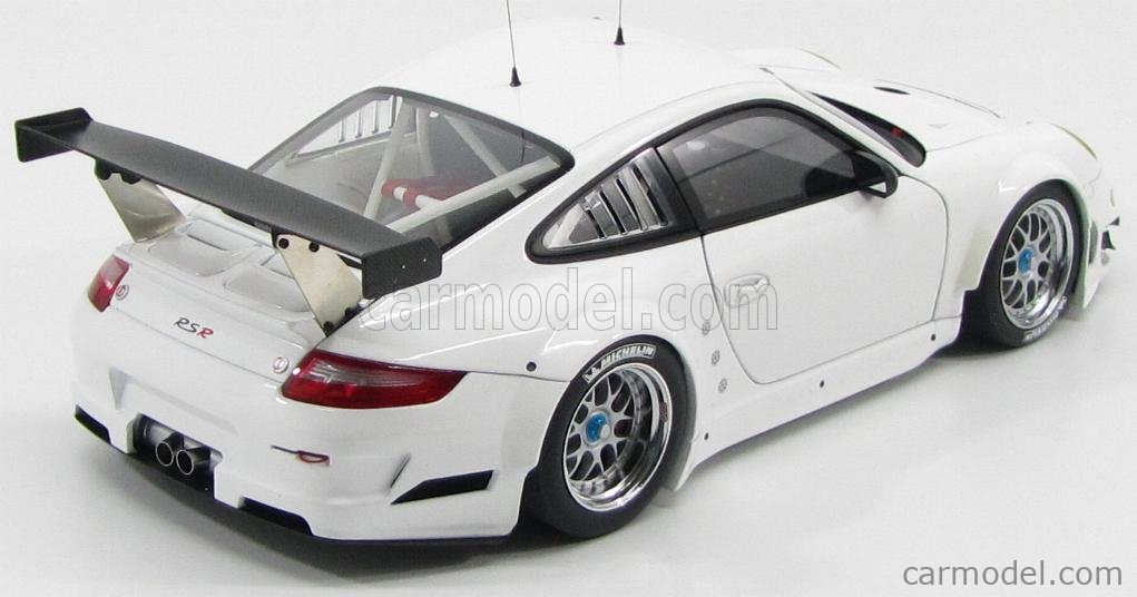 Autoart 1/18  ポルシェ911(997) GT3 RSR AUTOart 1/18 Porsche 911(997)GT3 RSR '09 Plain Body (White