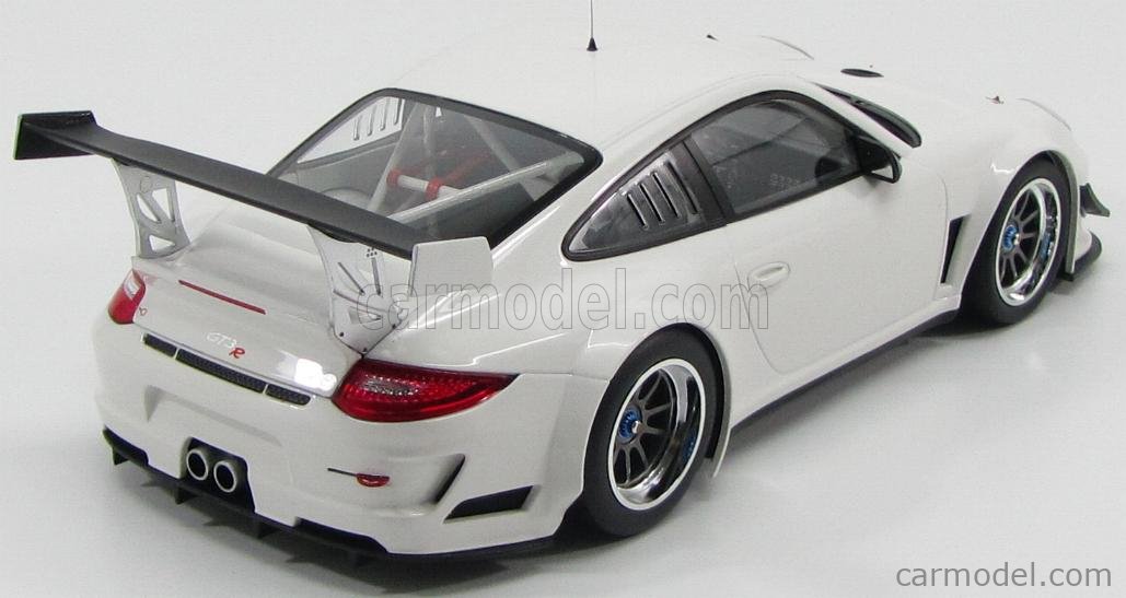 Miniature Porsche 911 997 GT3 R Street White Minichamps 1/18 - Occasion - Modèle Détaillé Die-cast