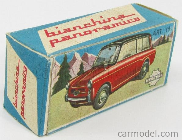 Mercury Bianchina Panoramica 1/48 – Art 11, Miniature Rare, Superbe état Avec Boîte