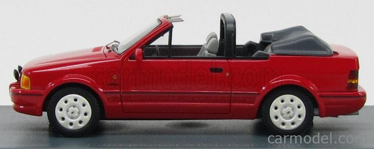 Neo Scale Models 1/43 – Ford Escort MkIV XR3i Cabriolet 1986, Blanche