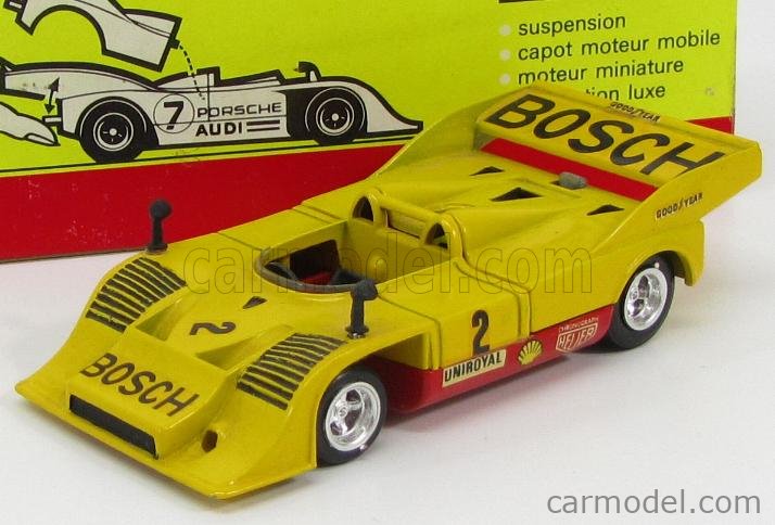 Verem 608 - Porsche 917 Can Am 73 1/43 - Bleu Et Orange - Modèle De Collection