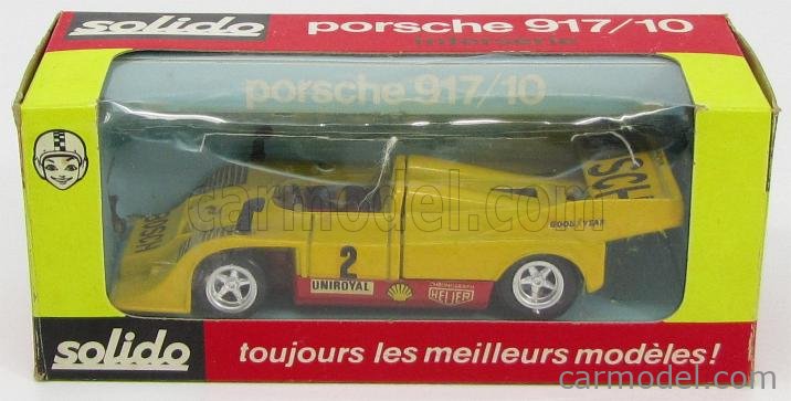 Solido Porsche CAN Am N 18 Avec Boite Très Bon État Voir