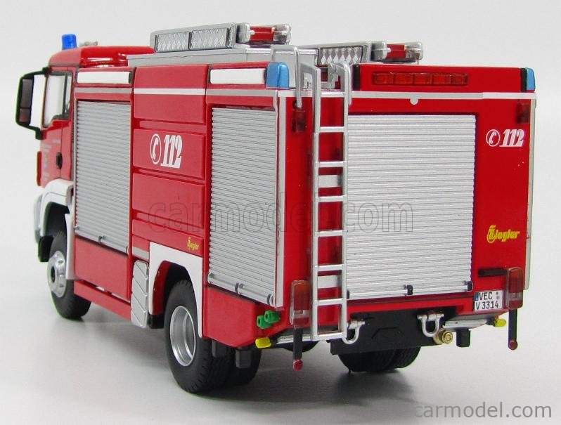 SIKU SUPER 2101 assistance pompier HLF MAN TGA Pompiers THW 1:55
