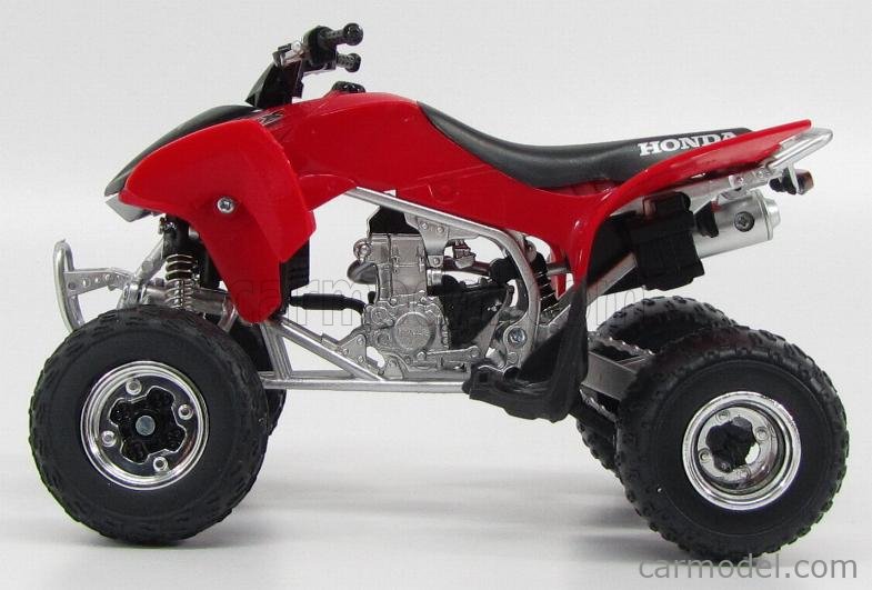 Miniature du quad HONDA TRX 450R en rouge échelle 1/12