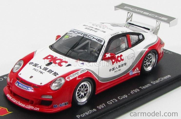 SPARK-MODEL SA022 Scale 1/43 | PORSCHE 911 997-2 GT3 CUP TEAM STARCHASE ...