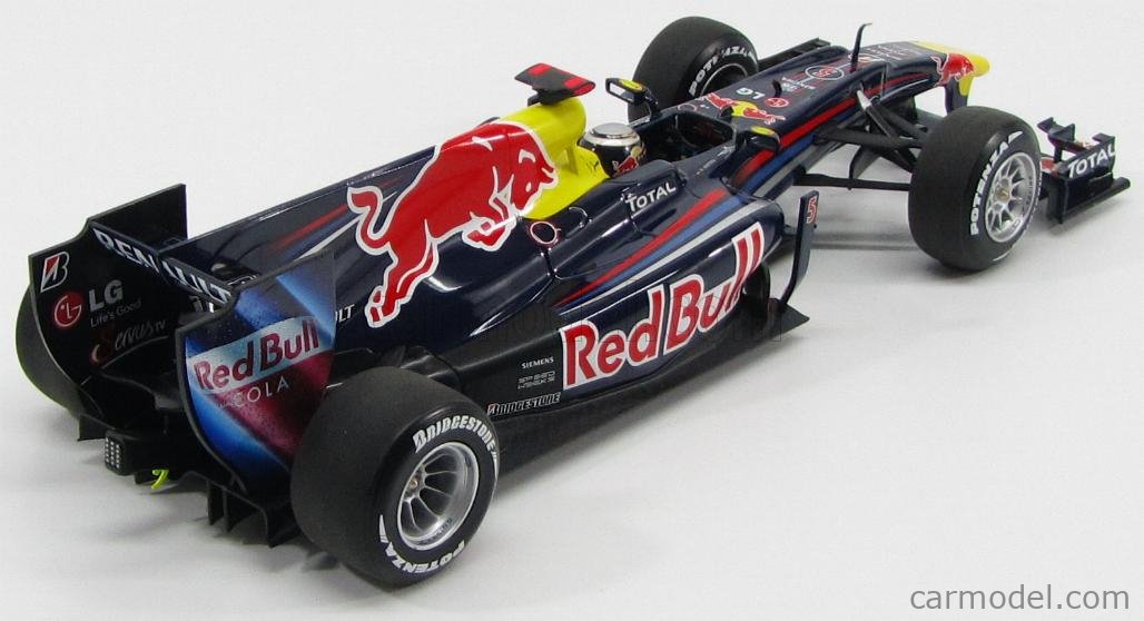 RED BULL - F1 RB6 N 5 WINNER BRAZILIAN GP 2010 SEBASTIAN VETTEL WORLD  CHAMPION