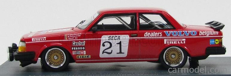 NEO SCALE MODELS NEO45561 Scale 1/43 | VOLVO 240 TURBO TEAM DELCOURT N ...