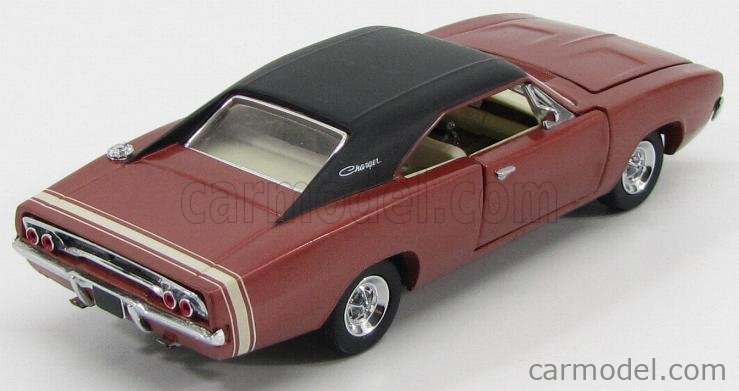 ☆激レア絶版*フランクリンミント*1/43*1968 Dodge Charger R/T ブロンズ-