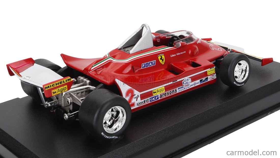 La Ferrari 312 T5 di Gilles Villeneuve affascina ancora: le foto