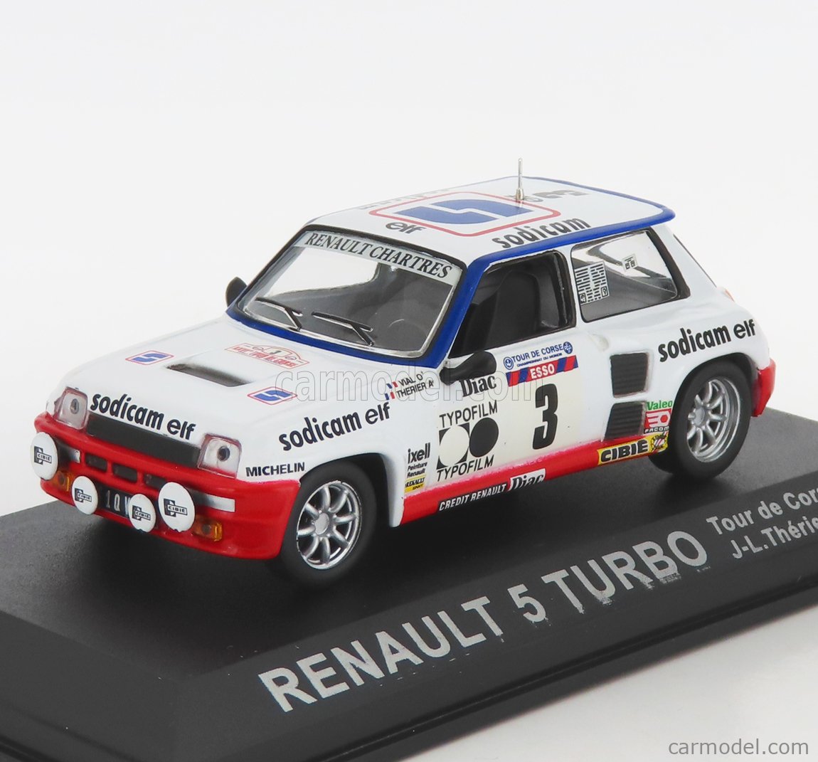 Kit Miniature Renault 5 GT Turbo Gr.N N°135 – Rallye Tour De Corse 1985 – Mini Racing 1/43
