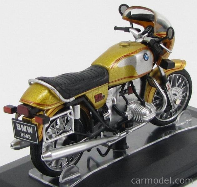 EDICOLA 61271 Scale 1 24 BMW R90S 1975 GOLD MET