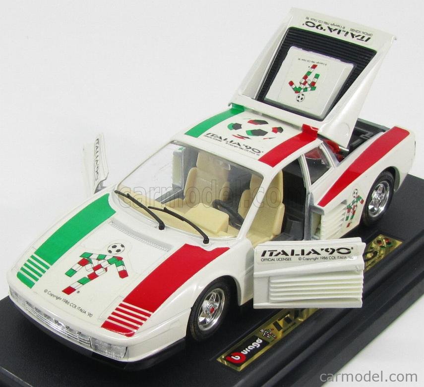 Old Stock Burago 1:18 Ferrari Testarossa Italia90 Catawiki