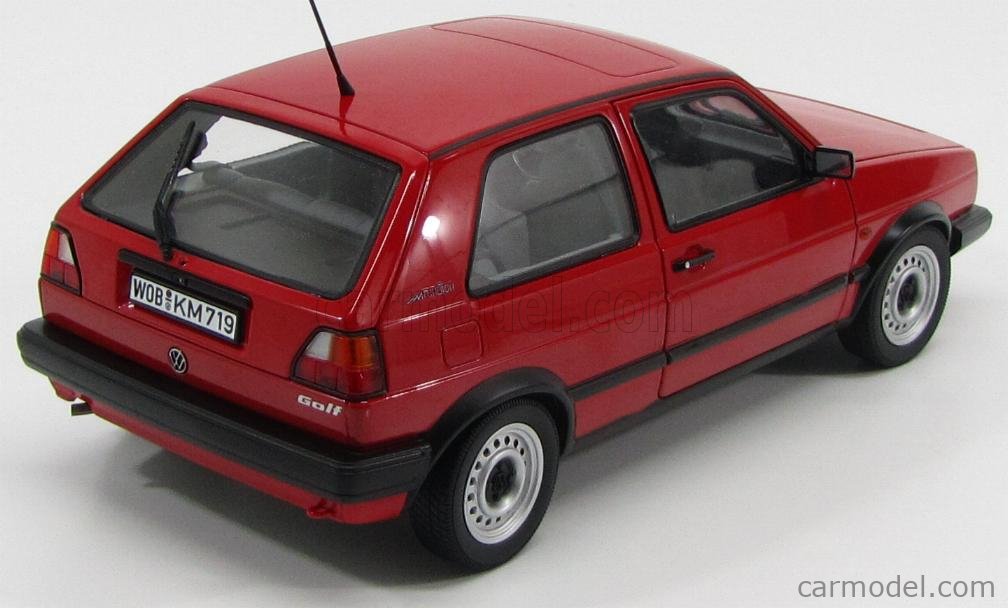 NOREV 188414 Scale 1/18 | VOLKSWAGEN GOLF II CL 1984 RED