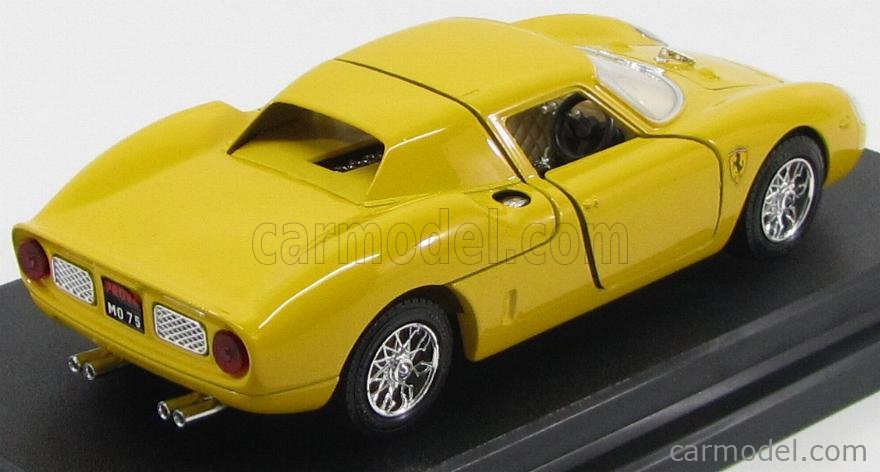 BURAGO PROMO Scale 1/24 | FERRARI 250 LE MANS 1965 YELLOW