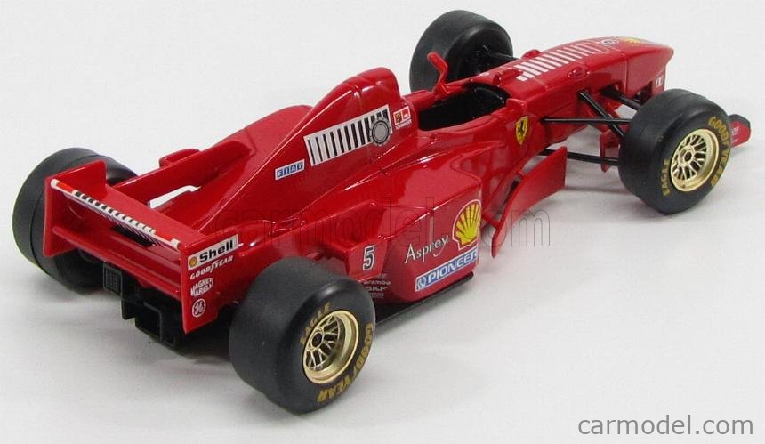 Burago 1:24 scale Ferrari F300B Formula Collection Red Made in Italy READ