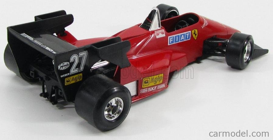 Bburago Ferrari 126 C4 Turbo 1/24(赤) BURAGO 6111 Scale 1/24 | FERRARI F1 126C4 N 27 SEASON 1984