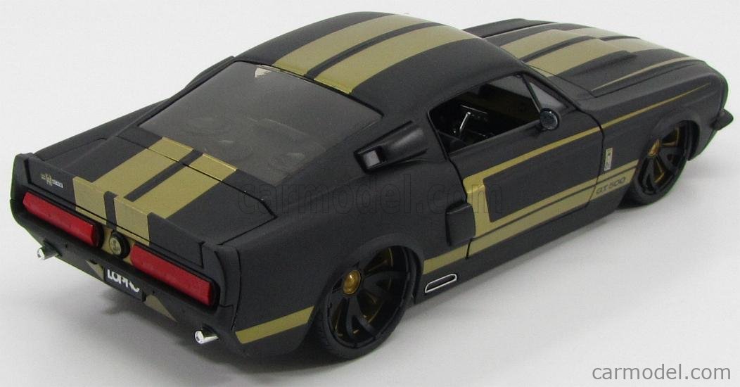 1/18 シェルビー SHELBY GT-500KR ミニカー 1/18 ACME 1968 シェルビー GT-500 KR 紺色 マスタング