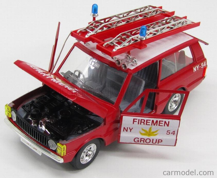 Burago 1/24 Scale Diecast 1125 - Range Rover Airport NY Fire