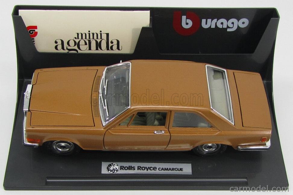 Miniature Rolls-Royce Camargue Burago - Échelle 1/18 - Rouge - Occasion