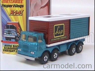 ミニカー matchbox k14 freight liner Matchbox Superkings K14 Freight Liner for sale online | eBay